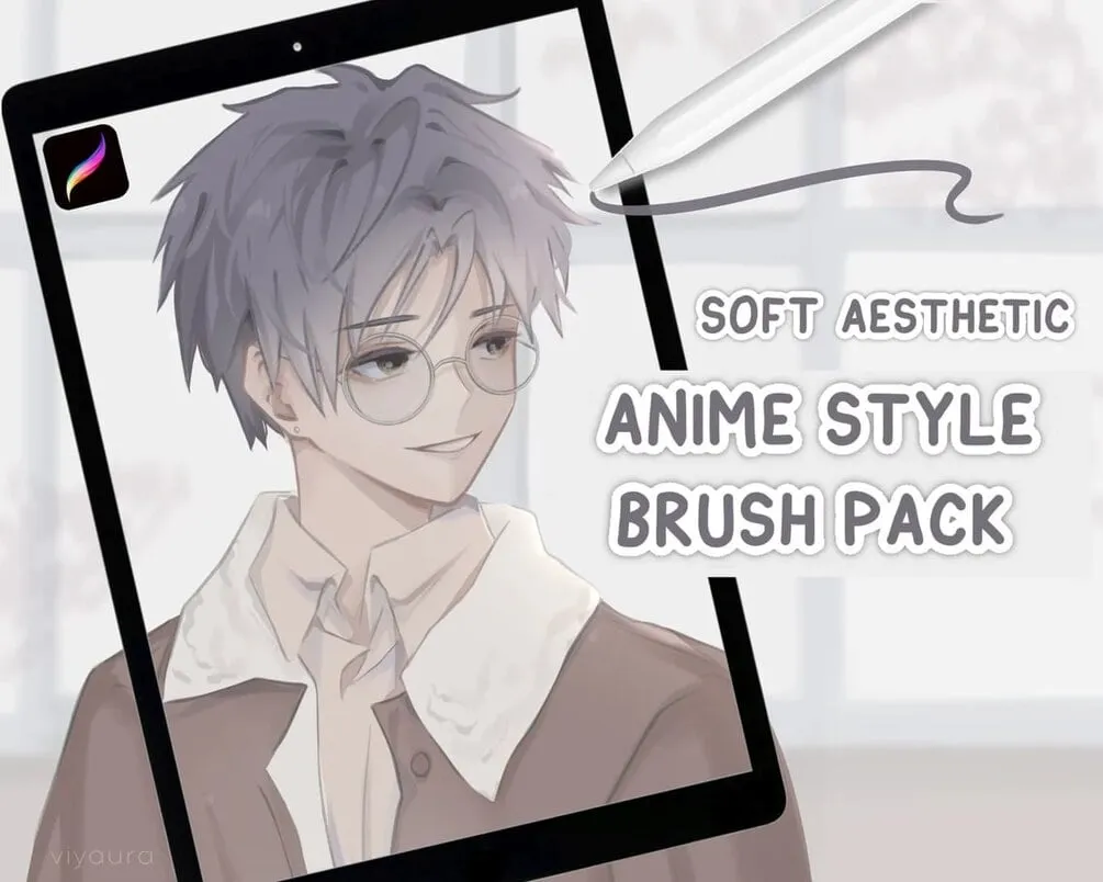 Anime Brushes - free Procreate brush collection
