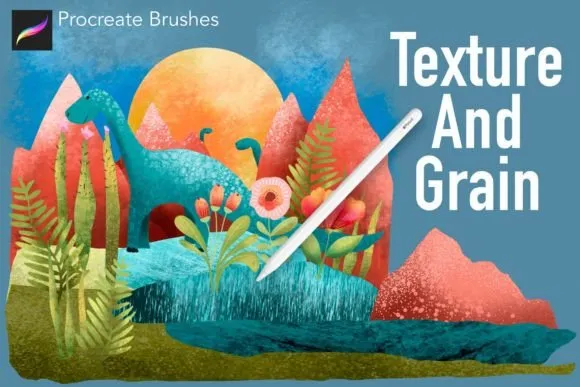 Texture Brushes - free Procreate brush collection
