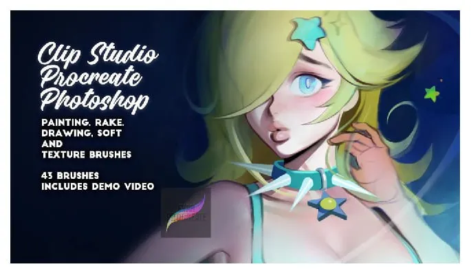 Free Clip Studio Procreate - free Procreate brush pack