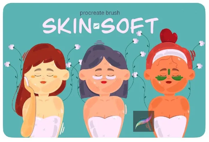 Skin Soft Brush - free Procreate brush pack