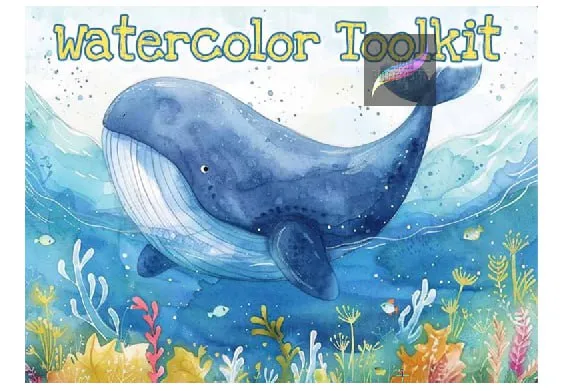 Free Watercolor Toolkit Brushes for Procreate - free Procreate brush pack