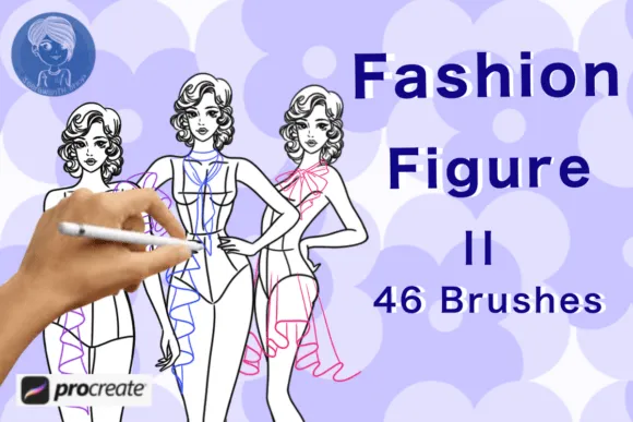 Fashion Figure II Brushes - free Procreate brush pack