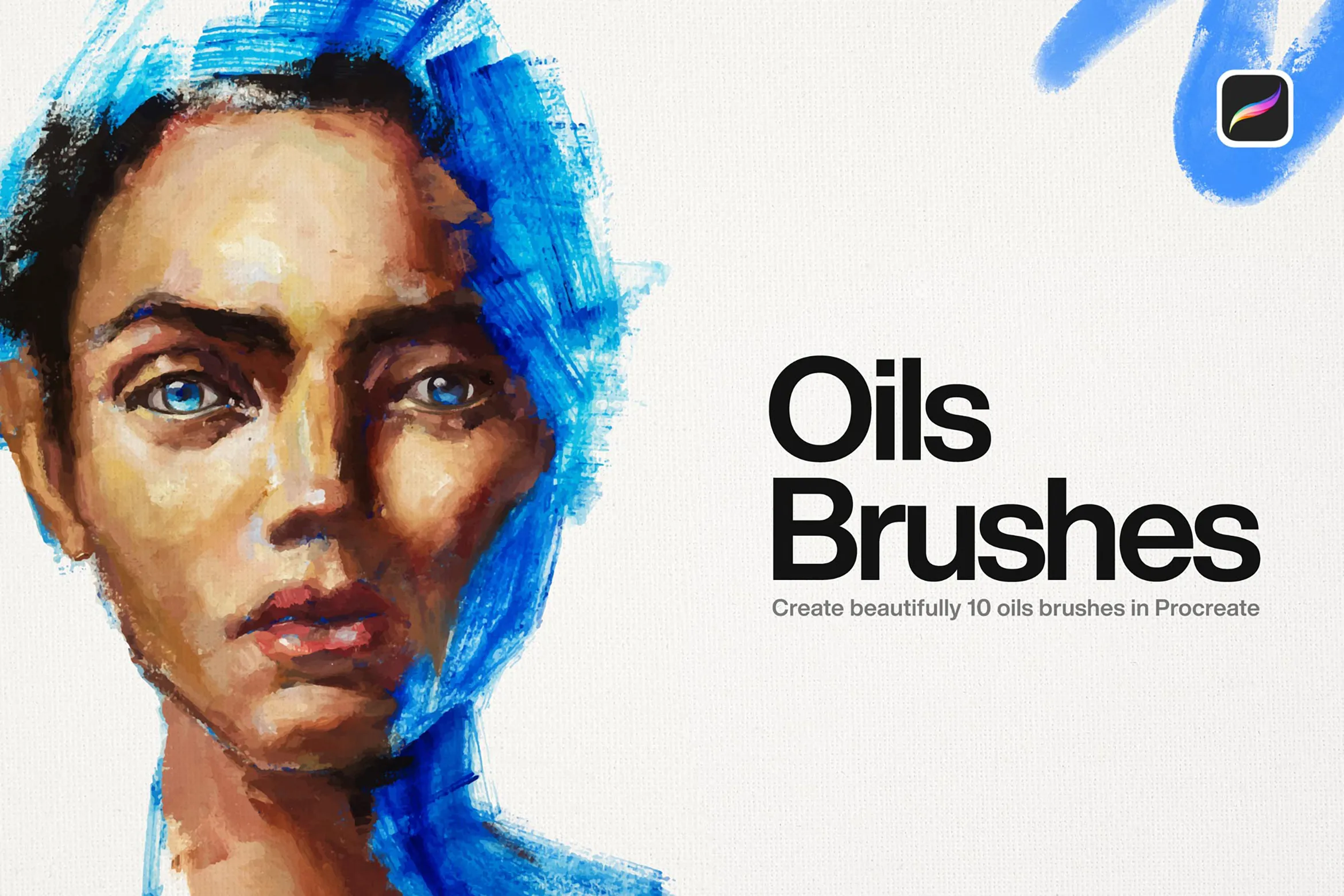 Free 43 Oil Painting Brushes for Procreate - free Procreate brush pack