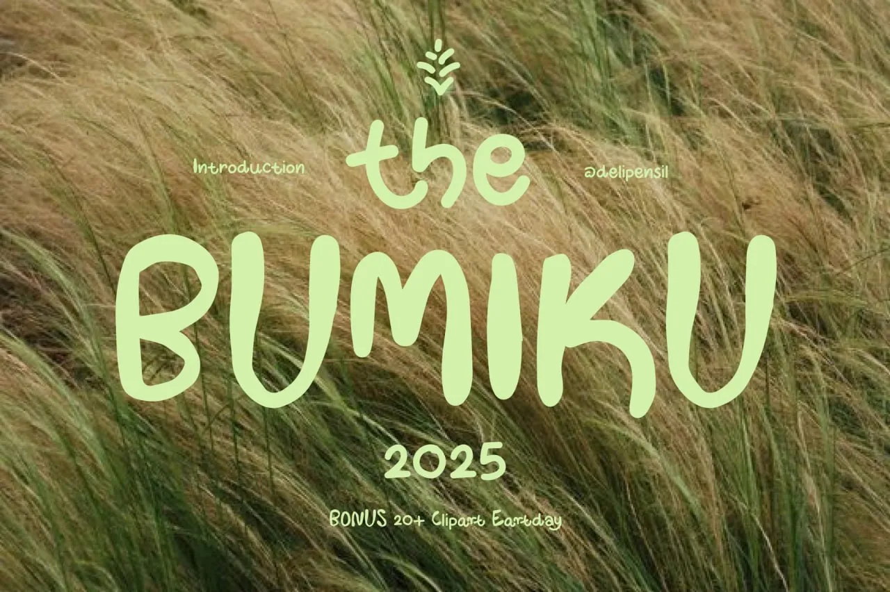 Bumiku – Free Procreate Fonts Download - free Procreate brush pack