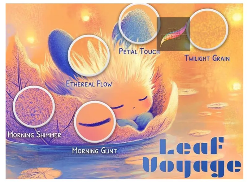 Free Leaf Voyage for Procreate - free Procreate brush pack
