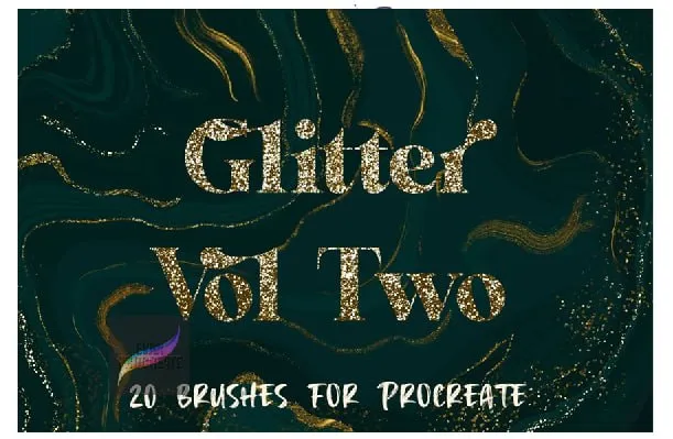 Free Metallic Procreate Brushes - free Procreate brush pack