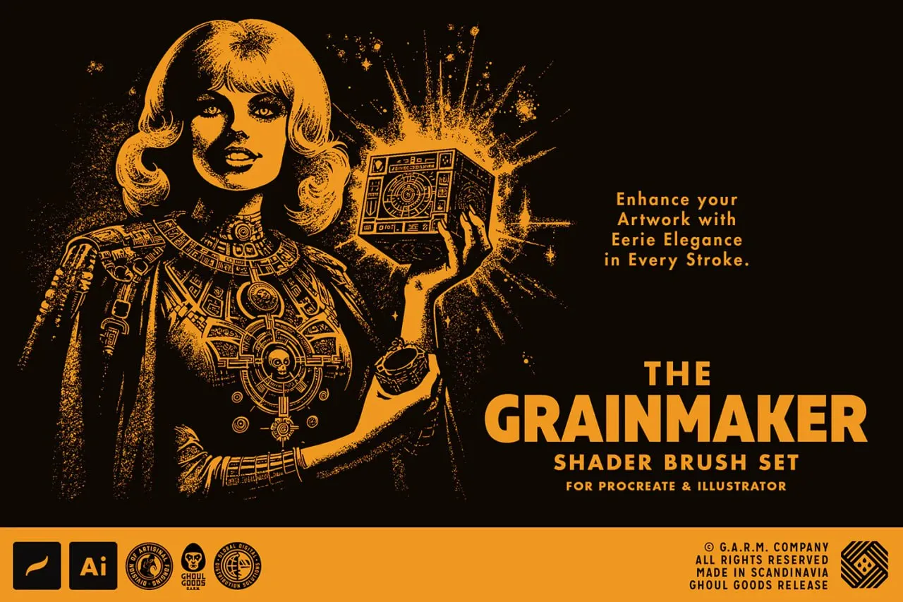 Free Shader Brush Set Download - free Procreate brush pack