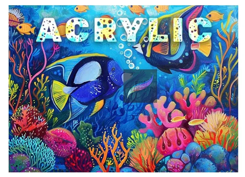 Free Acrylic Brushes for Procreate (Vibrant Painterly Texture) - free Procreate brush pack