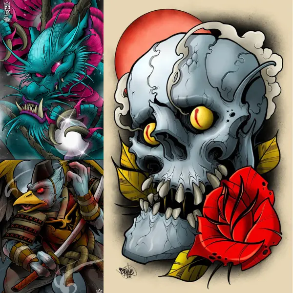 Free Tattoo Brushes for Procreate - free Procreate brush pack