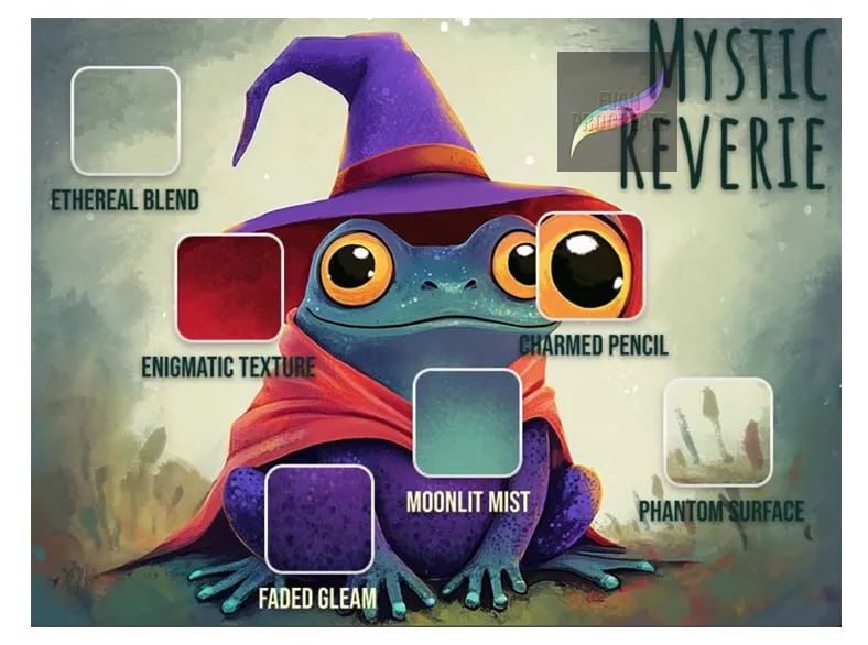 Free Mystic Reverie Brushes for Procreate - free Procreate brush pack