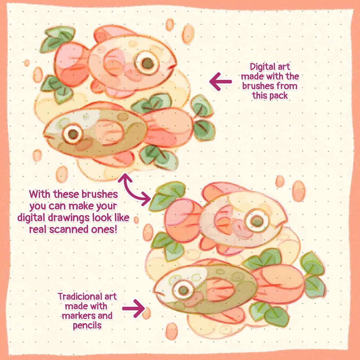 Free Pencils Brushes for Procreate - free Procreate brush pack