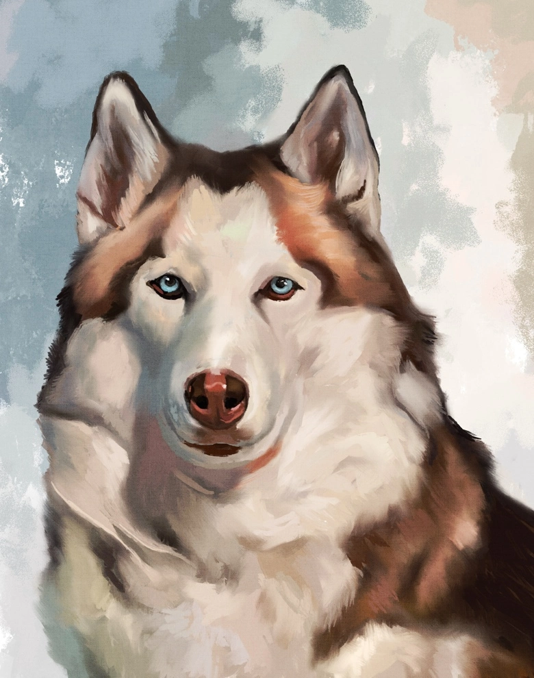 Thicker Oil Painting Brushes - free Procreate brush pack thumbnail 4
