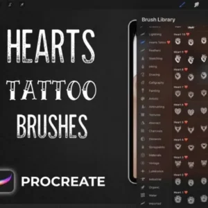 Heart Tattoo Brushes