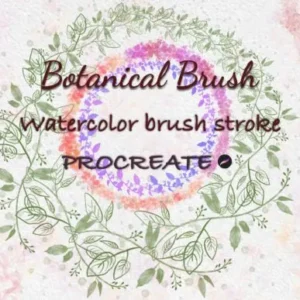 Brush Procreate Watercolor Spring Plant