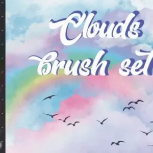 Cloud Procreate Brushes