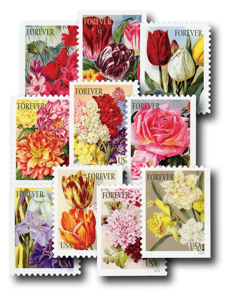 Floral & Botanical Stamps