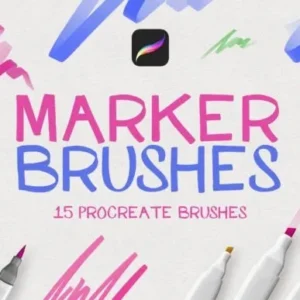 Marker Procreate Brushes