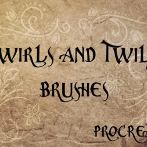 Swirls and Twirls Brushes