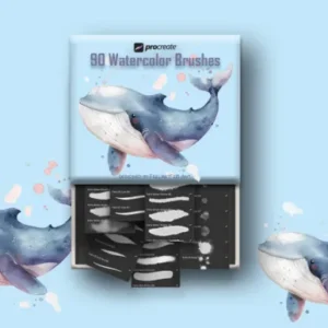 Watercolor Brushes for Procreate