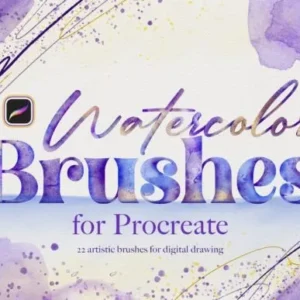 Watercolor Procreate Brushes