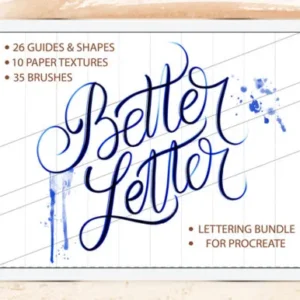 Better Letter Procreate Brush Bundle