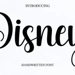 Disney Font