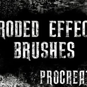 Eroded Effect Brushes