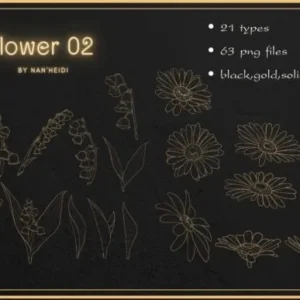 Flower Procreate Brushes