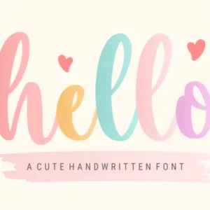 Hello Font