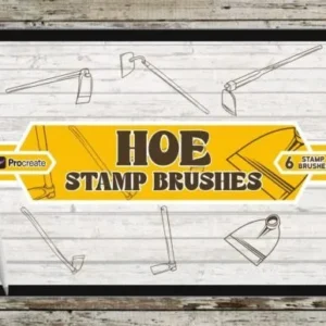 Hoe Brush Stamp Set