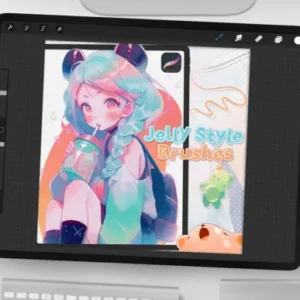 Jelly Style Brushes for Procreate