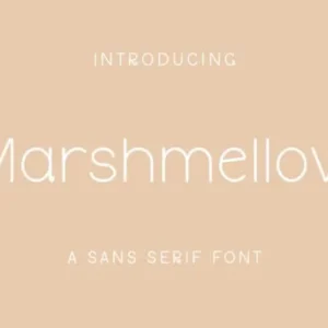 Marshmellow Font