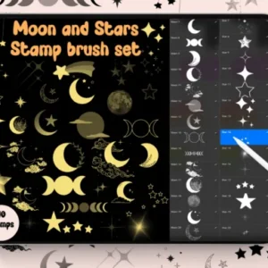 Moon and Stars