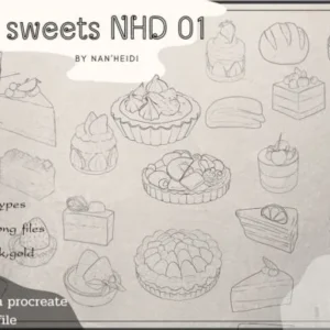 Procreate Brushes Cake