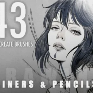 Procreate Brushes - Liners and Pencils