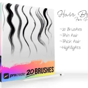 Procreate Hair Brushes