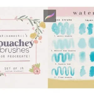 Gouachey Brushes
