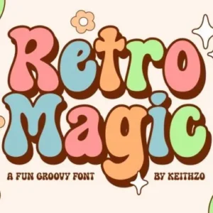 Retro Magic Font