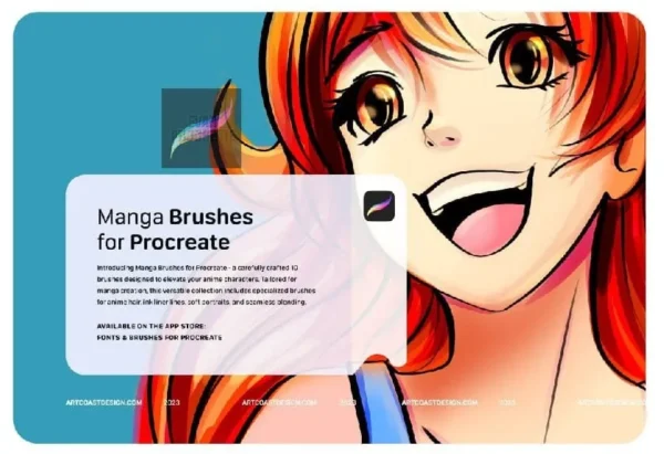 Manga Brushset for Procreate