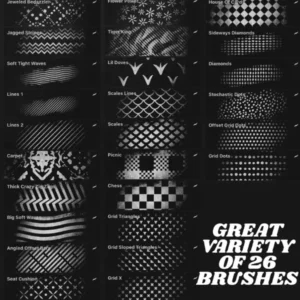 Pattern Brushes Box for Procreate