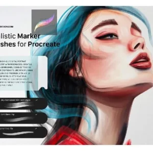 Realistic Marker for Procreate
