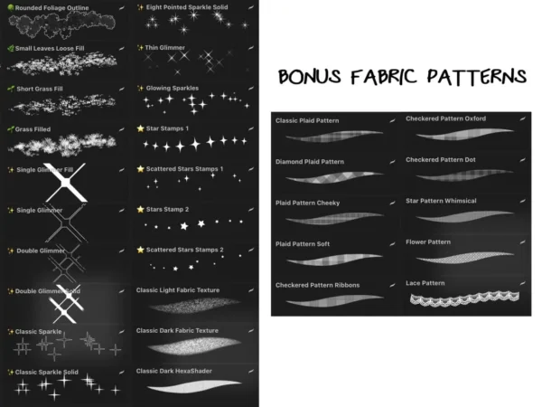 90 Manga Brushes For Procreate - Image 6