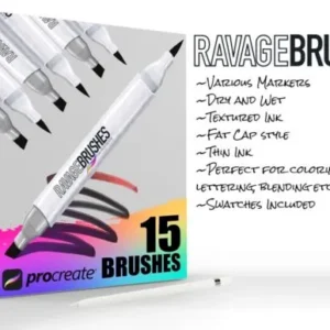 Ravage Procreate Brushes