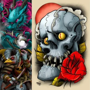 Tattoo Brushes for Procreate