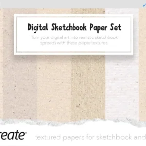 Digital Sketchbook Paper Set