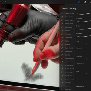 Tattoo Brushes for Procreate
