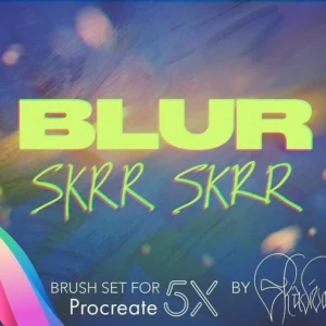 Blur Brush Set for Procreate