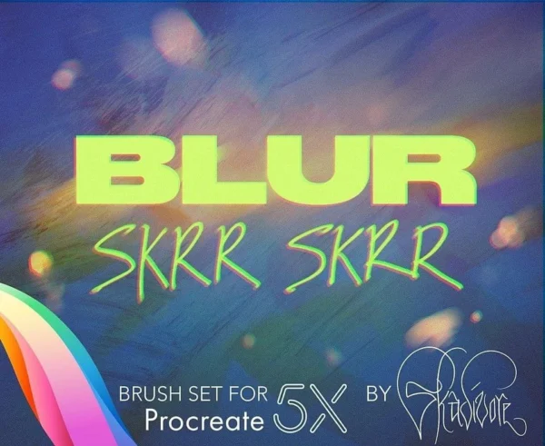 Blur Brush Set for Procreate