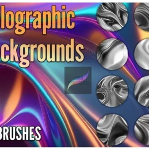 holographic procreate brush free