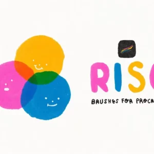 Riso Brushes for Procreate – Free Download Texture Set
